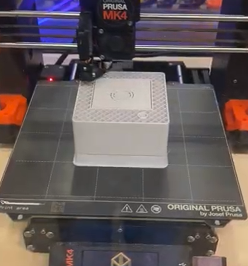 front of Happy Tracker